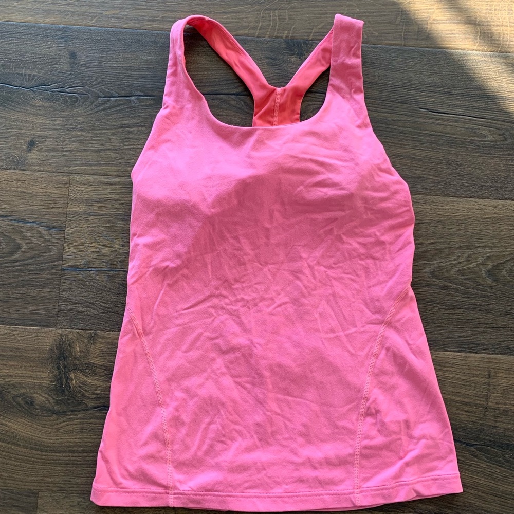 Gapfit all season tank in sassy pink